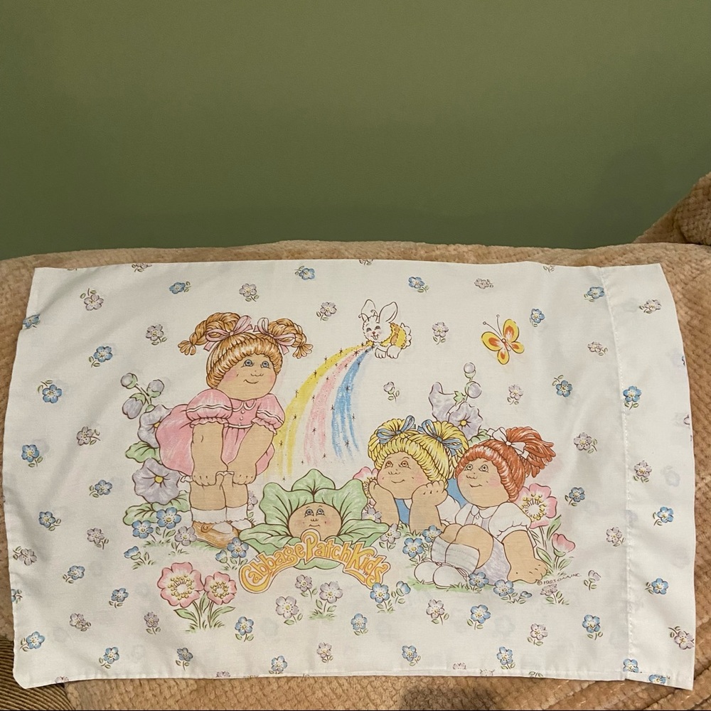 Vintage Cabbage Patch Kids Pillowcase